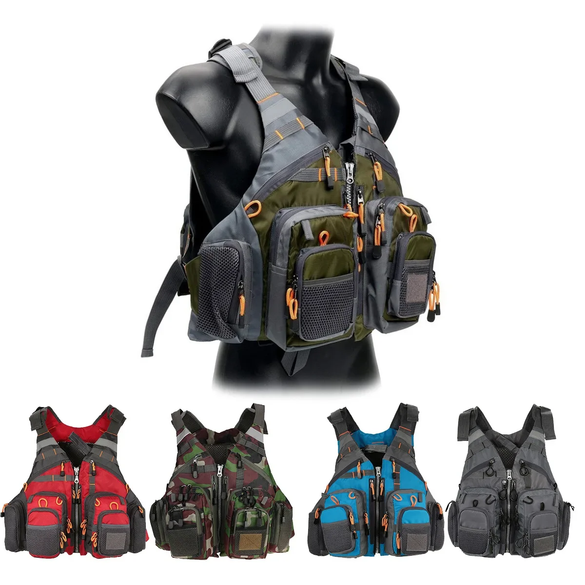 Adjustable Fishing Vest Breath - Fishing Jacket Waterproof 评论和价格