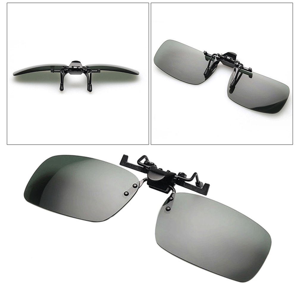 2Pcs Night Clip Compatible Pol - Fishing Sunglasses Polarized 评论和价格