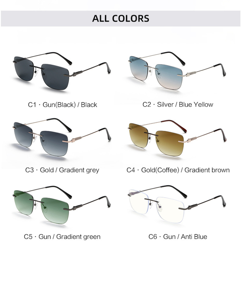 BEMORE Rimless Prescription Su - Fishing Sunglasses Polarized 评论和价格