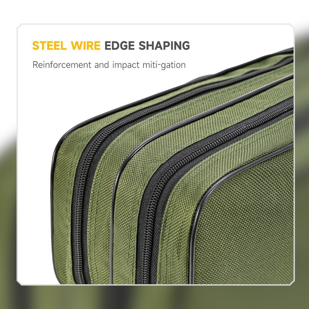 Three Layers Fishing Rod Case  - Fishing Bag Waterproof 评论和价格